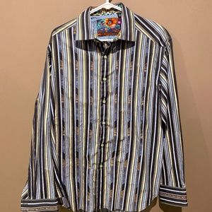 ROBERT GRAHAM- Men's Long Sleeve Shirt